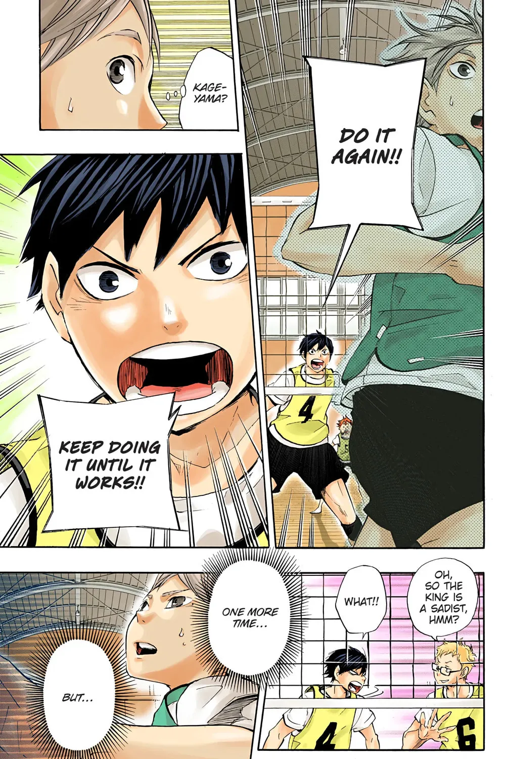 Read Haikyu!! (Official Colored) (Colored) chapter 21 image 6 on Lezhin