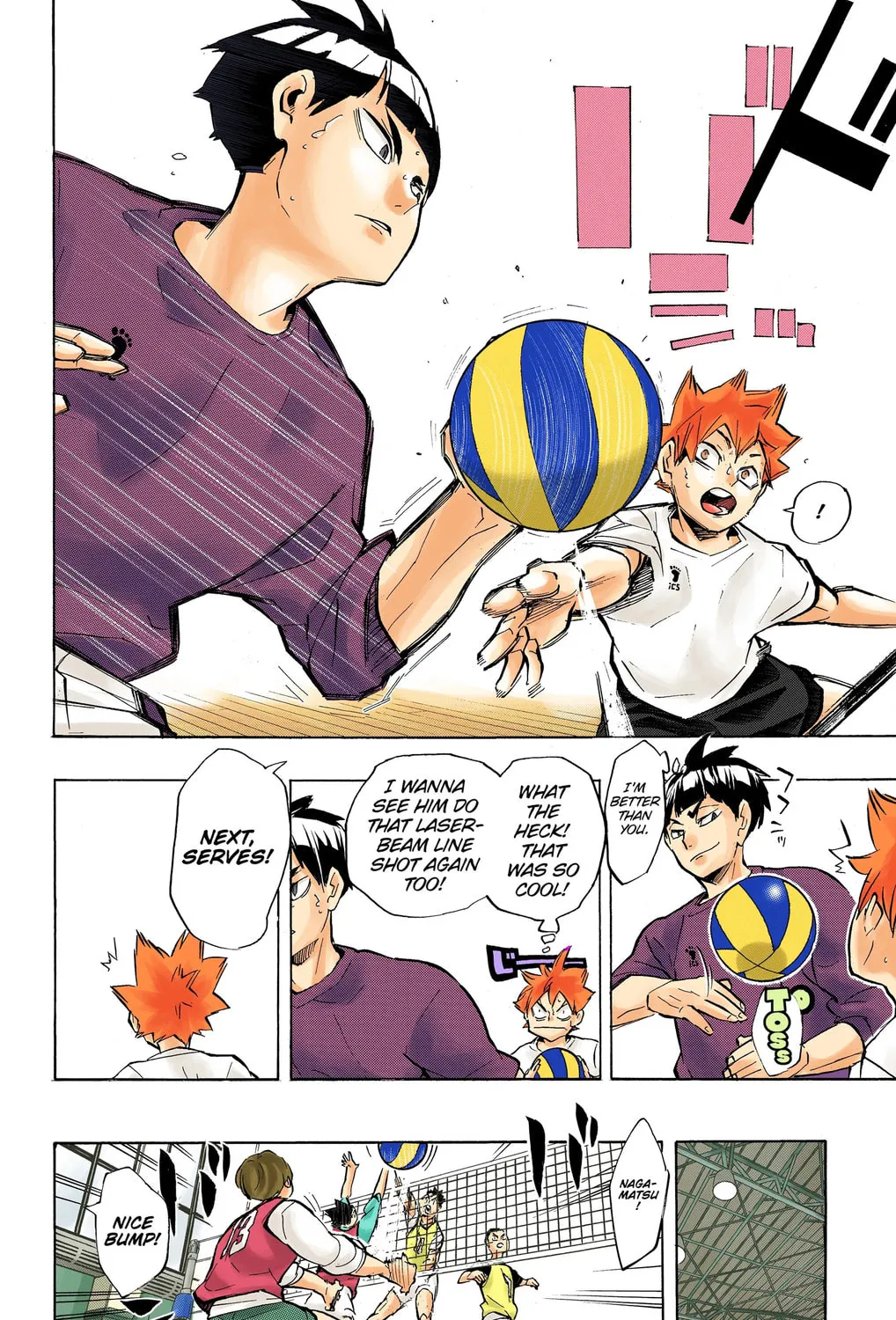 Read Haikyu!! (Official Colored) (Colored) chapter 211 image 14 on Lezhin