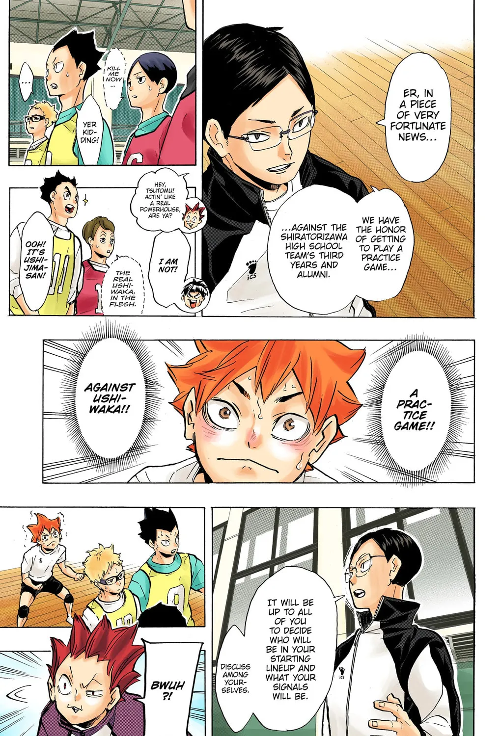 Read Haikyu!! (Official Colored) (Colored) chapter 211 image 20 on Lezhin