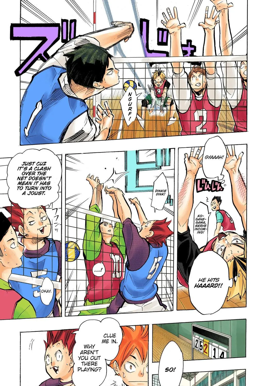Read Haikyu!! (Official Colored) (Colored) chapter 211 image 28 on Lezhin