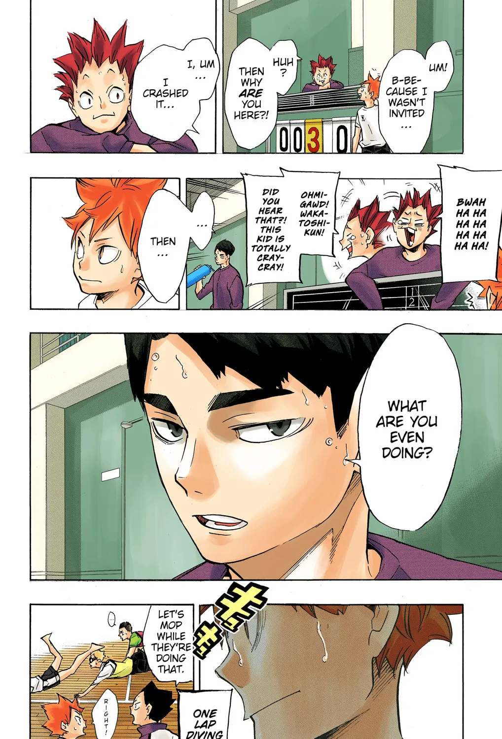 Read Haikyu!! (Official Colored) (Colored) chapter 211 image 30 on Lezhin