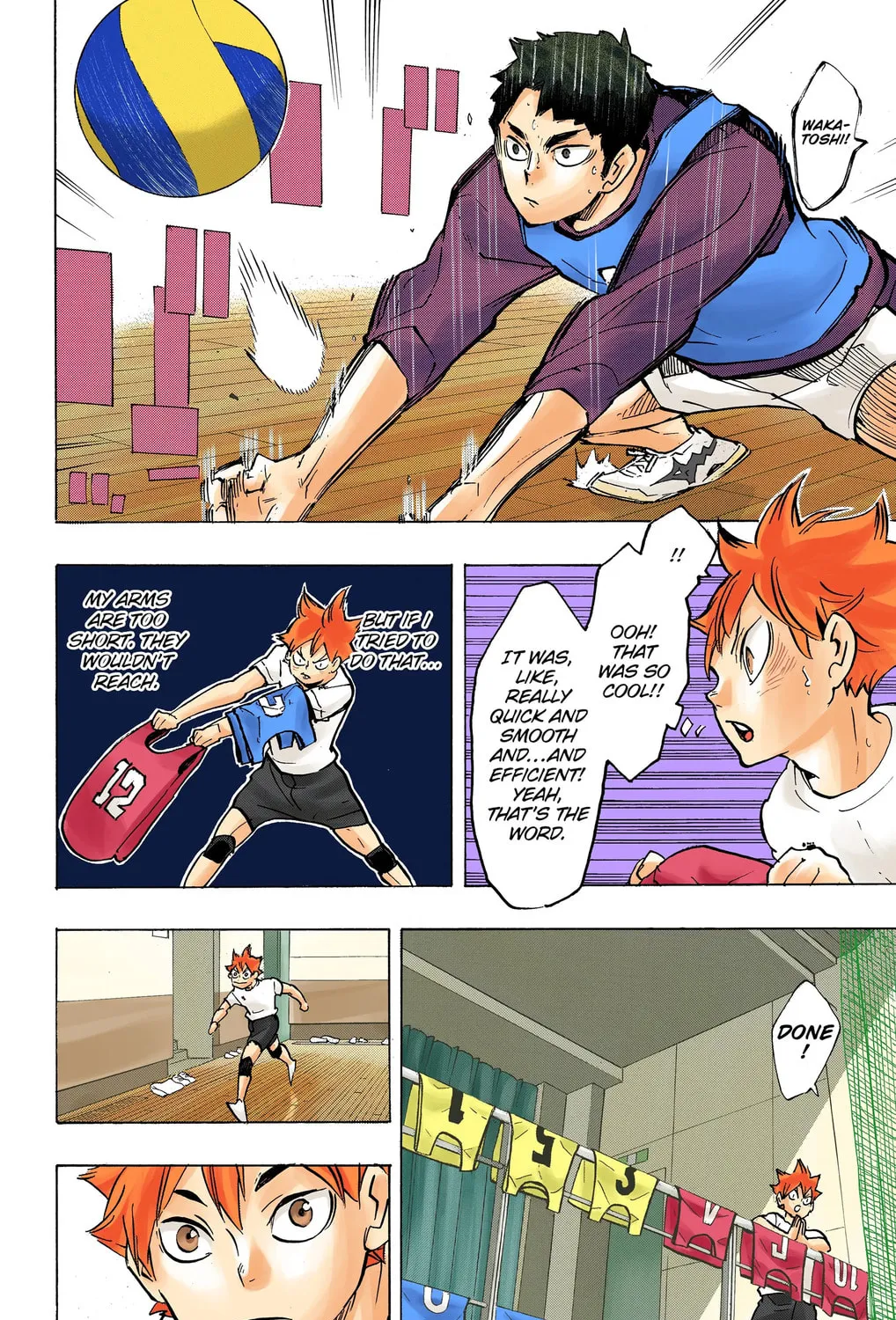 Read Haikyu!! (Official Colored) (Colored) chapter 212 image 14 on Lezhin