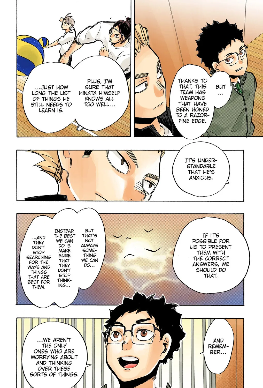 Read Haikyu!! (Official Colored) (Colored) chapter 212 image 2 on Lezhin