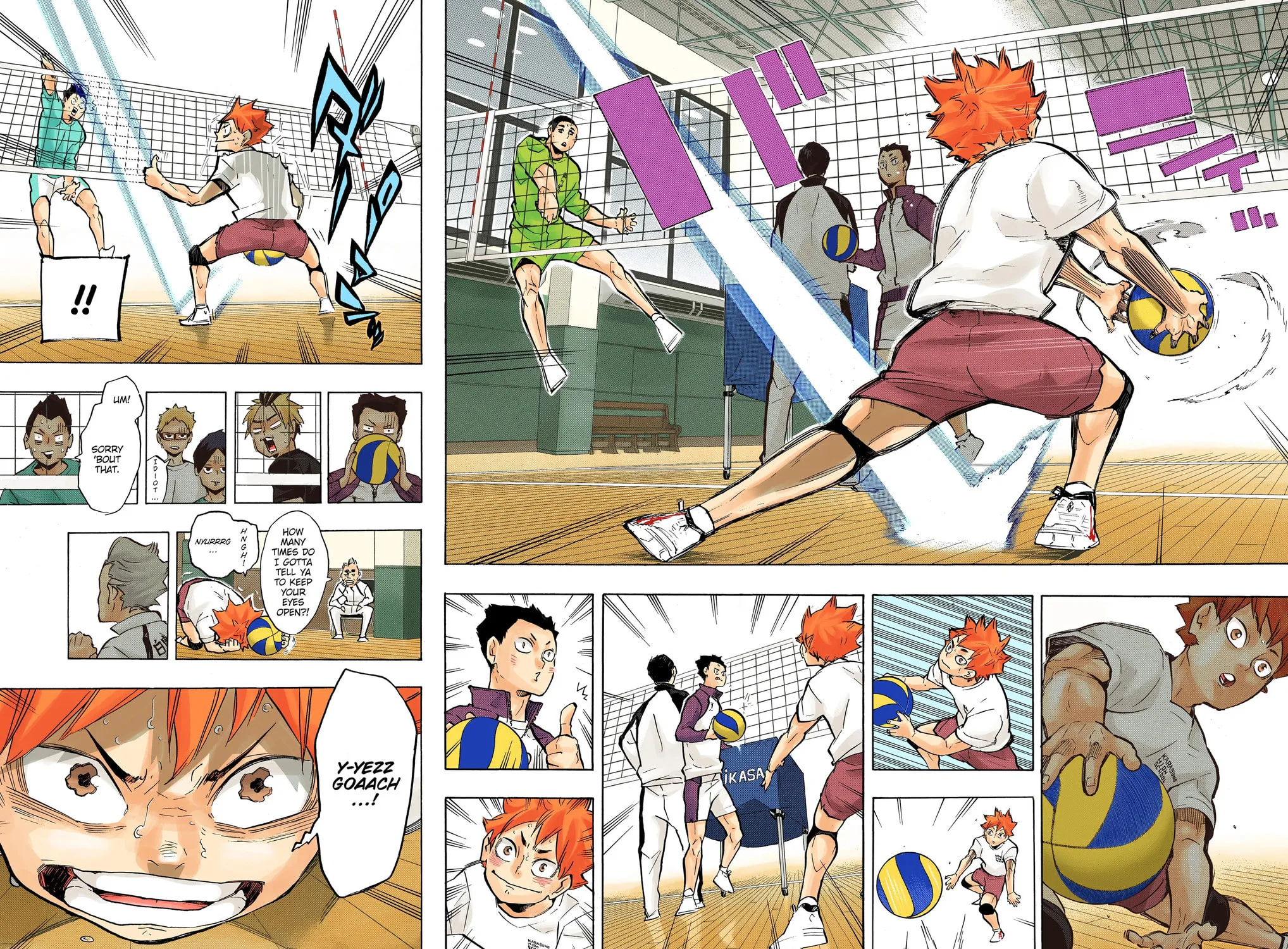 Read Haikyu!! (Official Colored) (Colored) chapter 213 image 30 on Lezhin