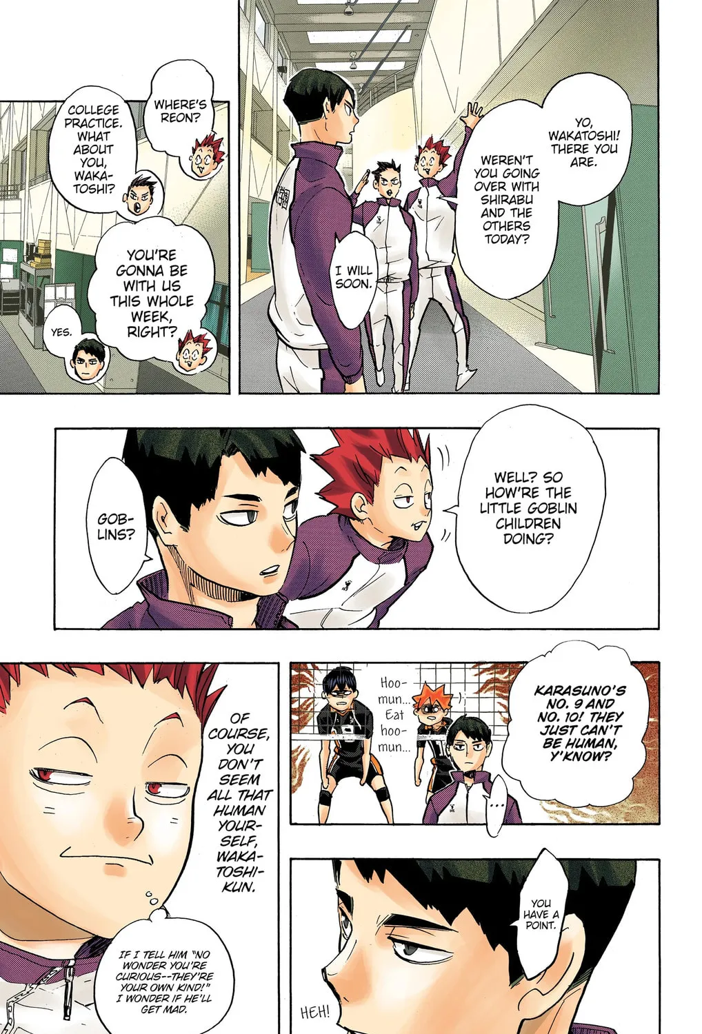 Read Haikyu!! (Official Colored) (Colored) chapter 214 image 24 on Lezhin