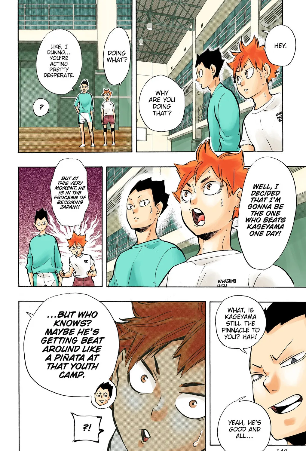 Read Haikyu!! (Official Colored) (Colored) chapter 214 image 26 on Lezhin