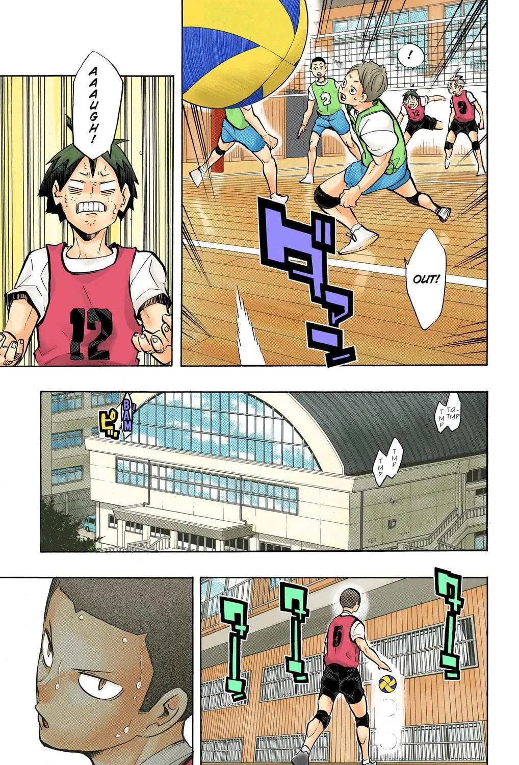 Read Haikyu!! (Official Colored) (Colored) chapter 214 image 4 on Lezhin