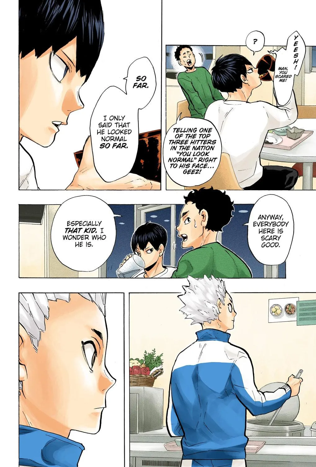 Read Haikyu!! (Official Colored) (Colored) chapter 215 image 10 on Lezhin