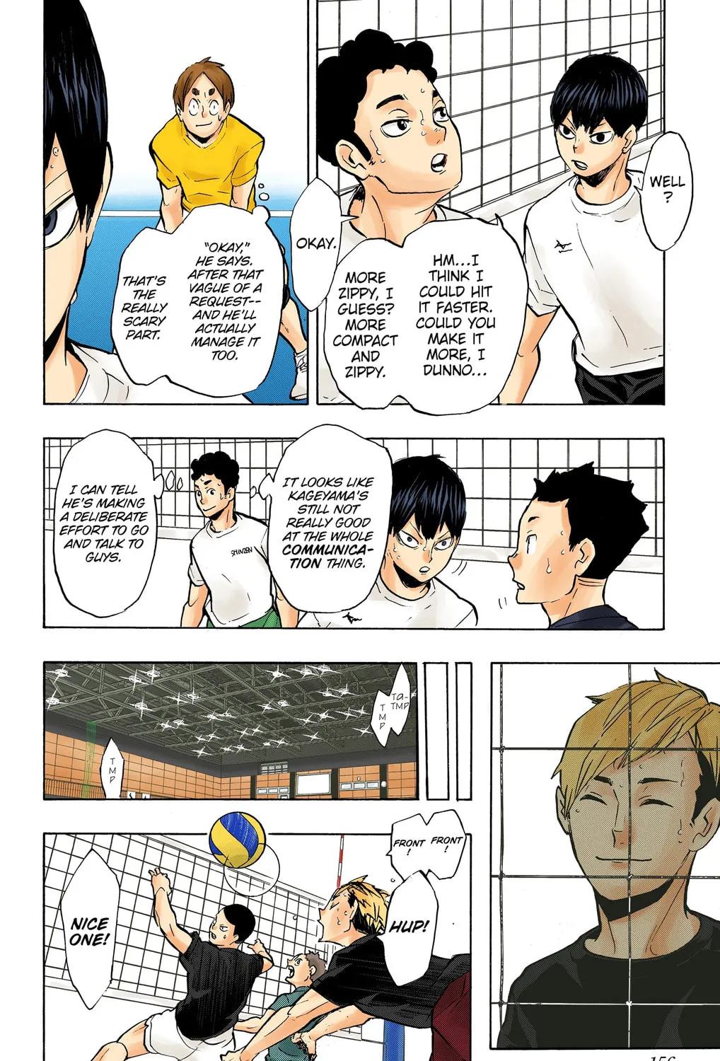 Read Haikyu!! (Official Colored) (Colored) chapter 215 image 18 on Lezhin