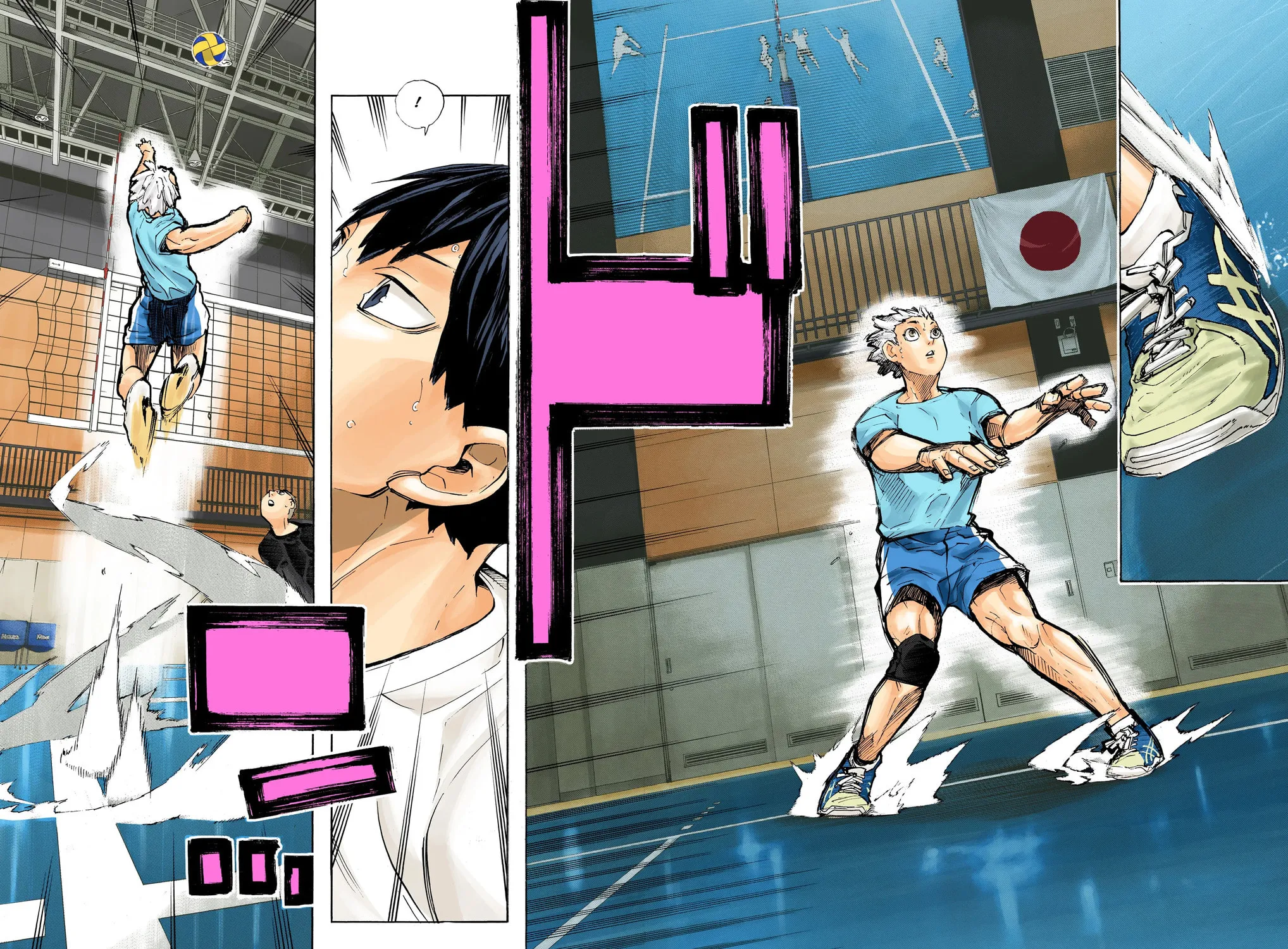 Read Haikyu!! (Official Colored) (Colored) chapter 215 image 22 on Lezhin