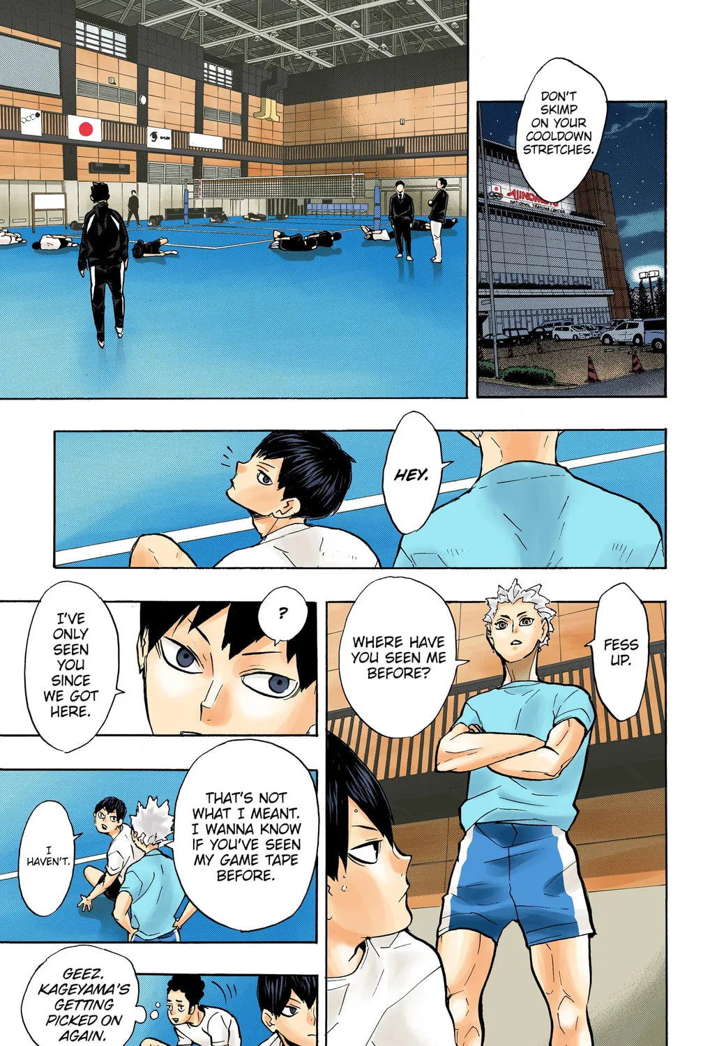 Read Haikyu!! (Official Colored) (Colored) chapter 215 image 26 on Lezhin