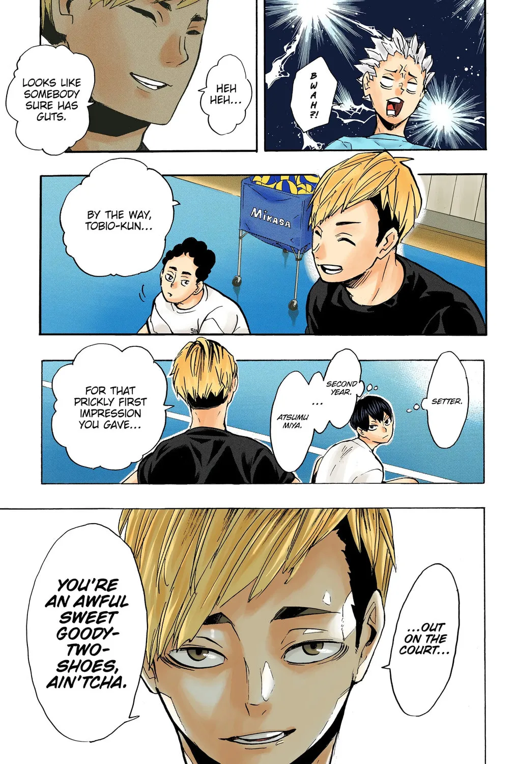 Read Haikyu!! (Official Colored) (Colored) chapter 215 image 30 on Lezhin