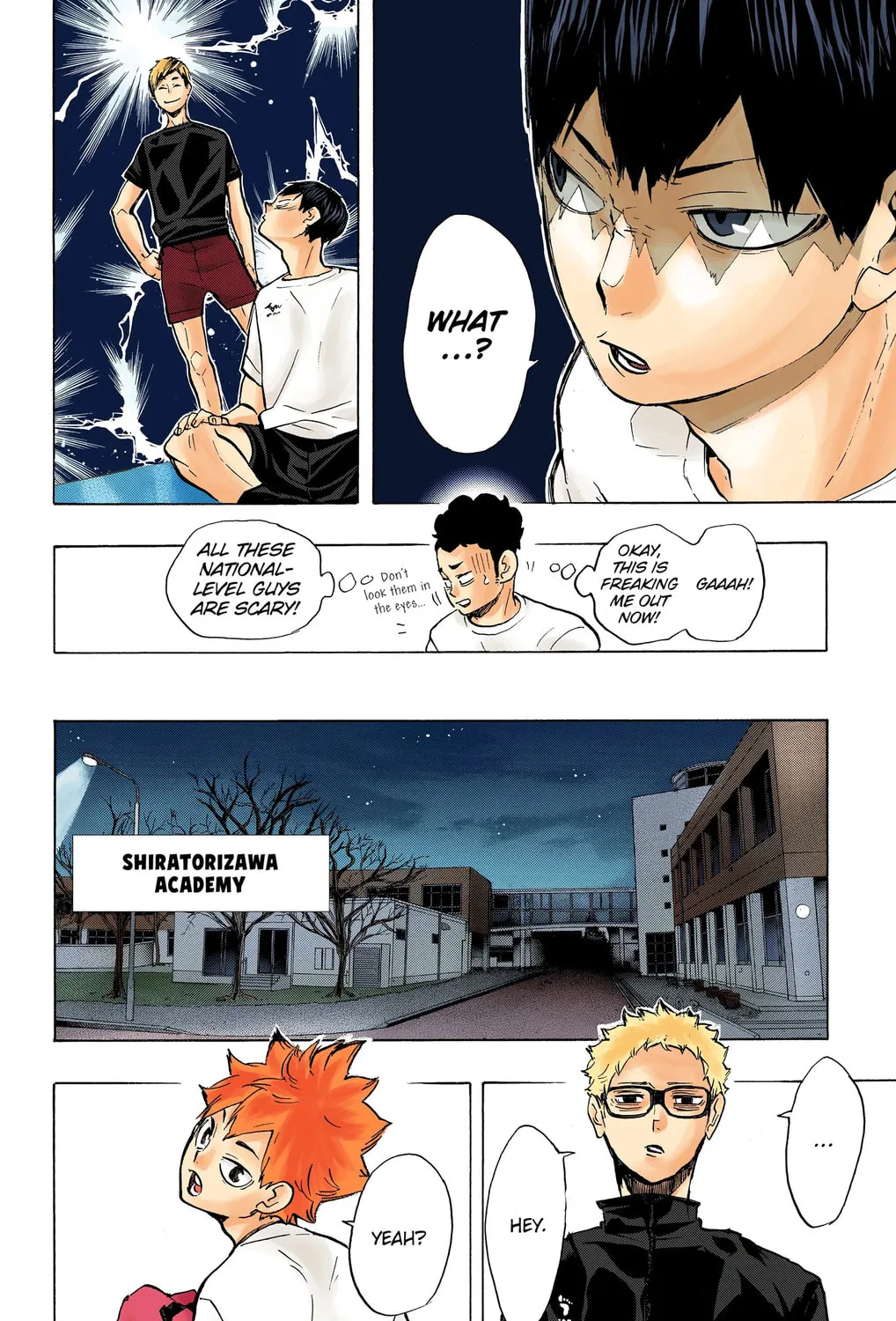 Read Haikyu!! (Official Colored) (Colored) chapter 215 image 32 on Lezhin
