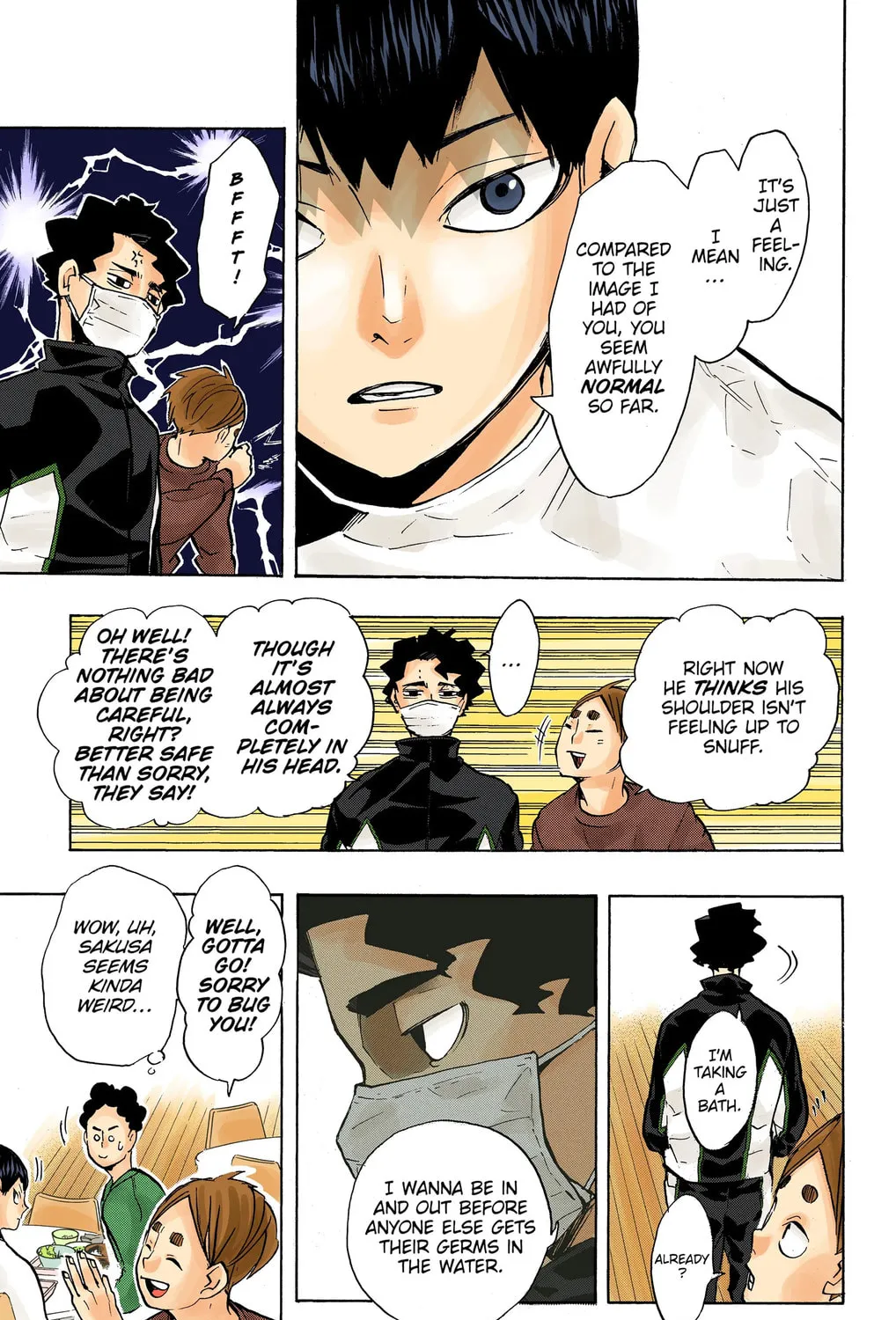Read Haikyu!! (Official Colored) (Colored) chapter 215 image 8 on Lezhin
