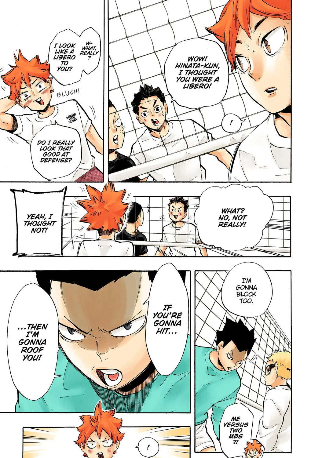 Read Haikyu!! (Official Colored) (Colored) chapter 216 image 12 on Lezhin
