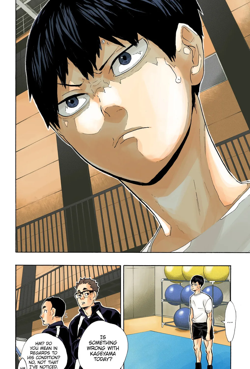 Read Haikyu!! (Official Colored) (Colored) chapter 216 image 26 on Lezhin