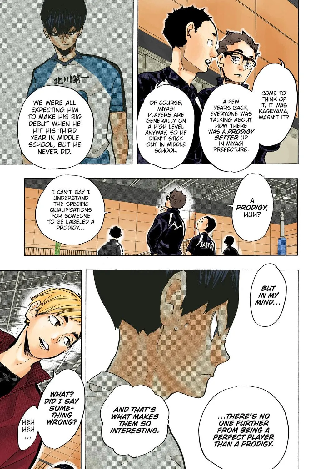Read Haikyu!! (Official Colored) (Colored) chapter 216 image 28 on Lezhin