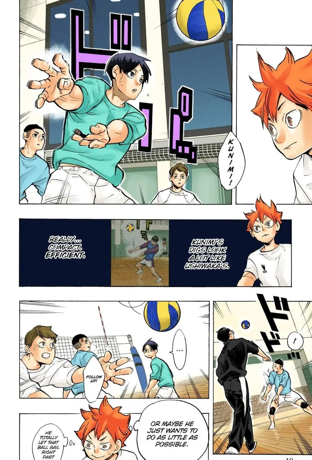 Read Haikyu!! (Official Colored) (Colored) chapter 217 image 16 on Lezhin