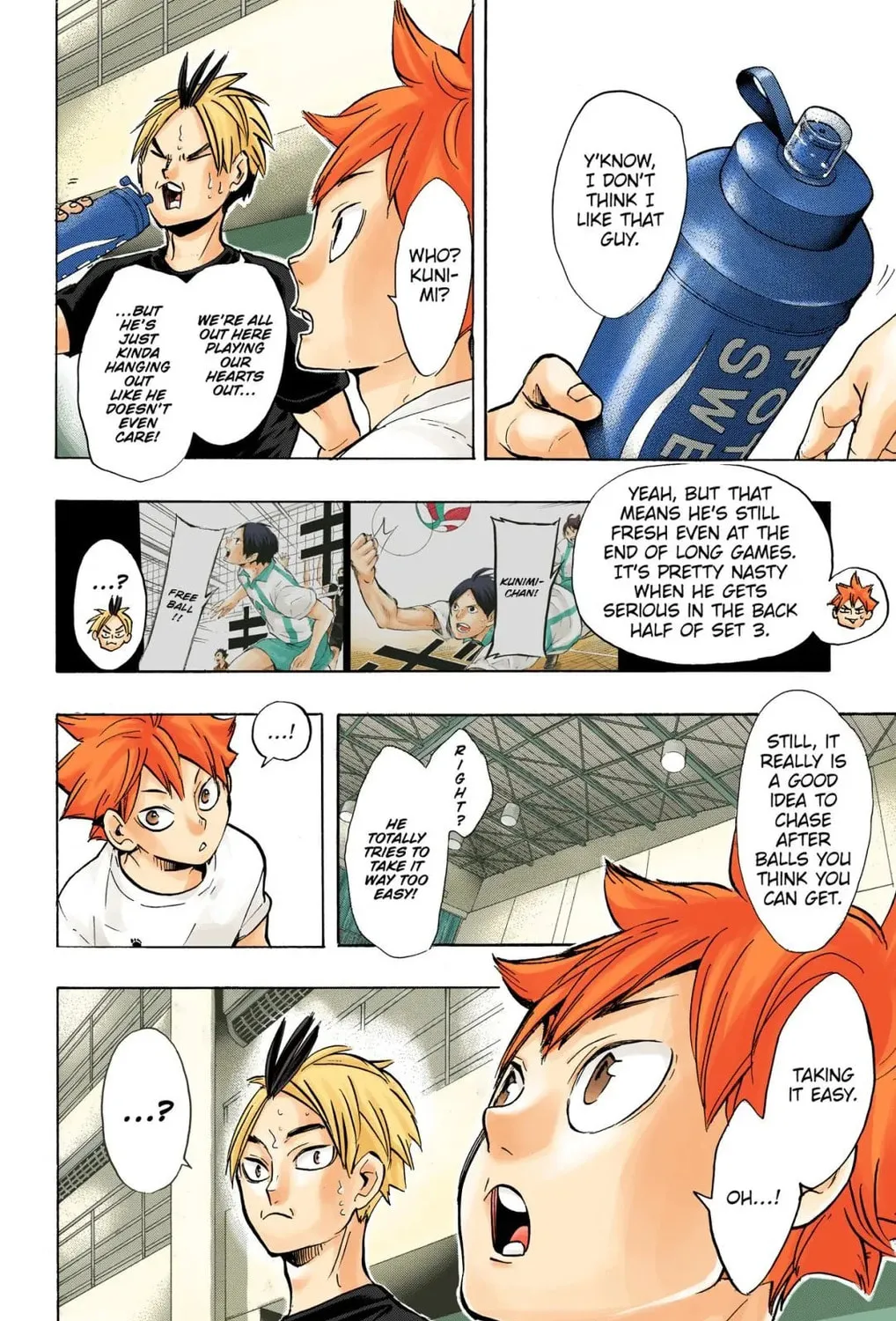 Read Haikyu!! (Official Colored) (Colored) chapter 217 image 20 on Lezhin