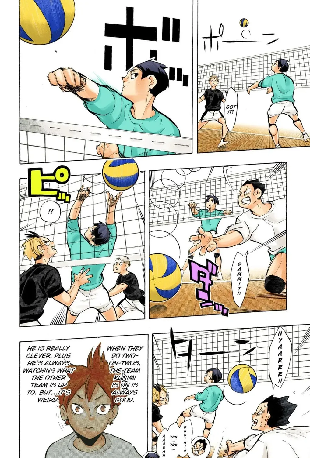 Read Haikyu!! (Official Colored) (Colored) chapter 217 image 24 on Lezhin