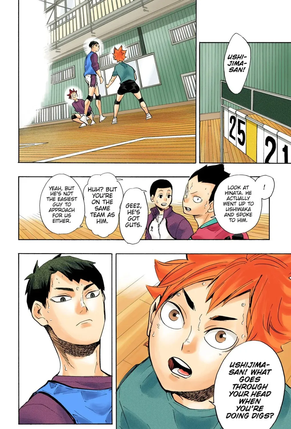 Read Haikyu!! (Official Colored) (Colored) chapter 218 image 26 on Lezhin