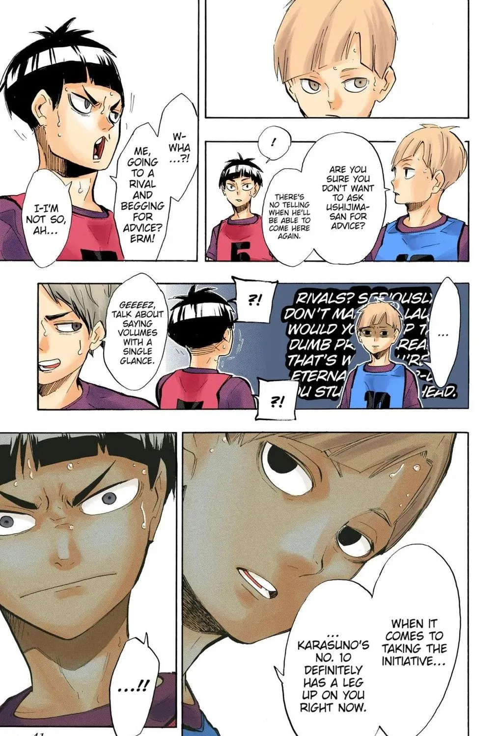 Read Haikyu!! (Official Colored) (Colored) chapter 218 image 28 on Lezhin