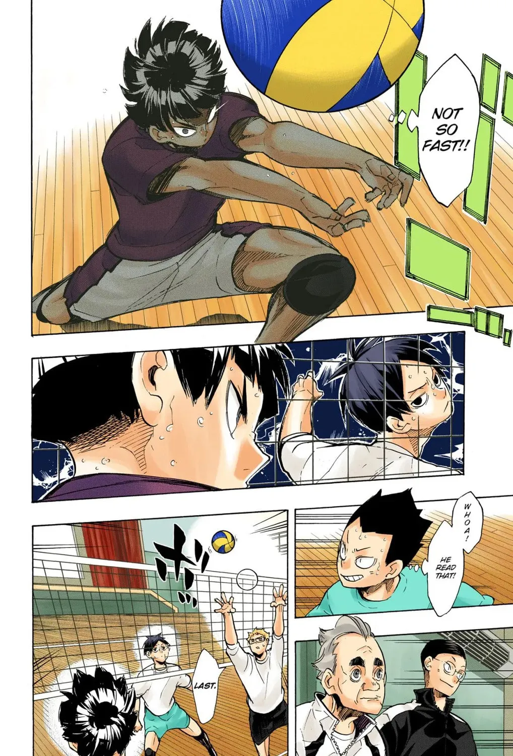 Read Haikyu!! (Official Colored) (Colored) chapter 218 image 6 on Lezhin
