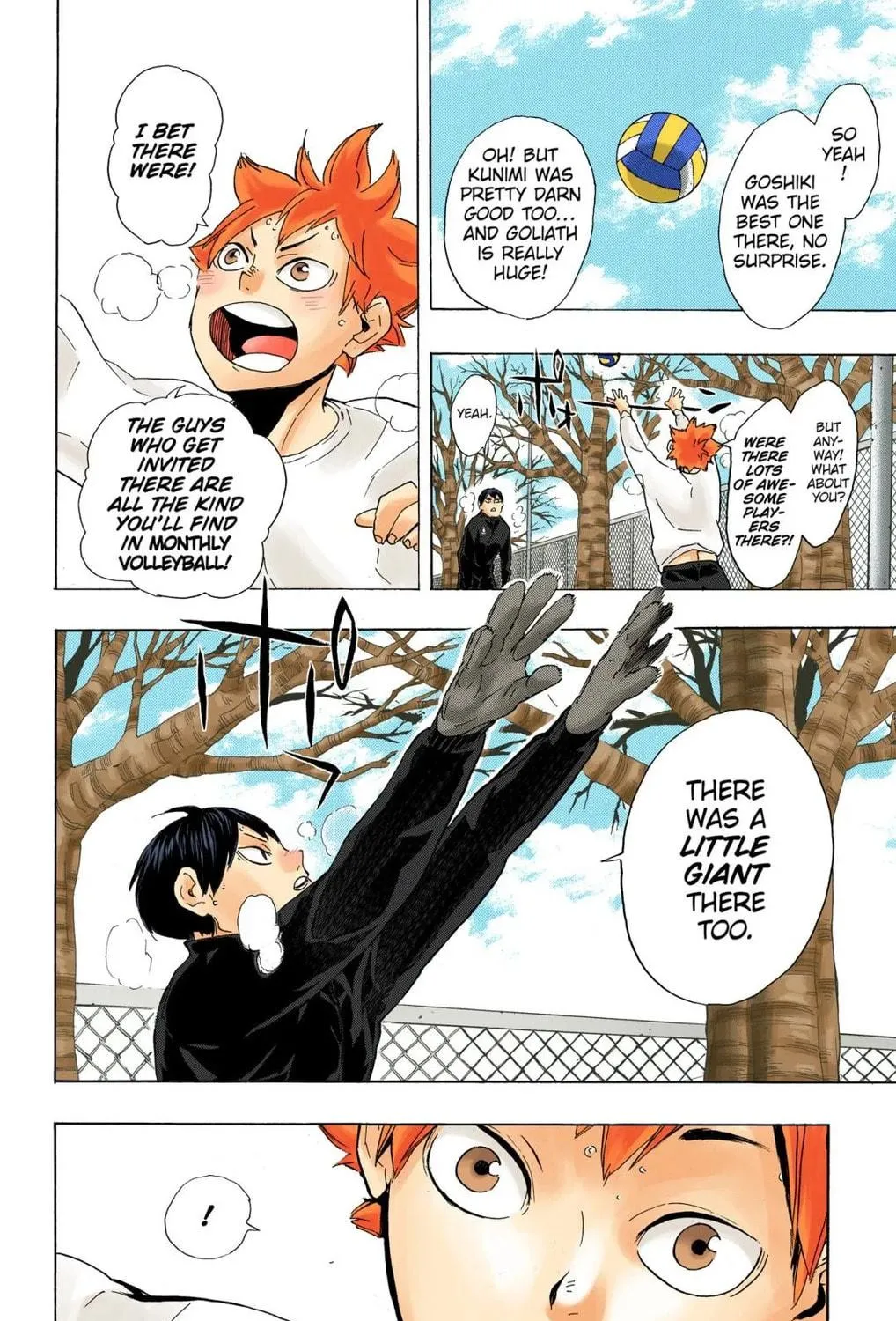 Read Haikyu!! (Official Colored) (Colored) chapter 220 image 10 on Lezhin