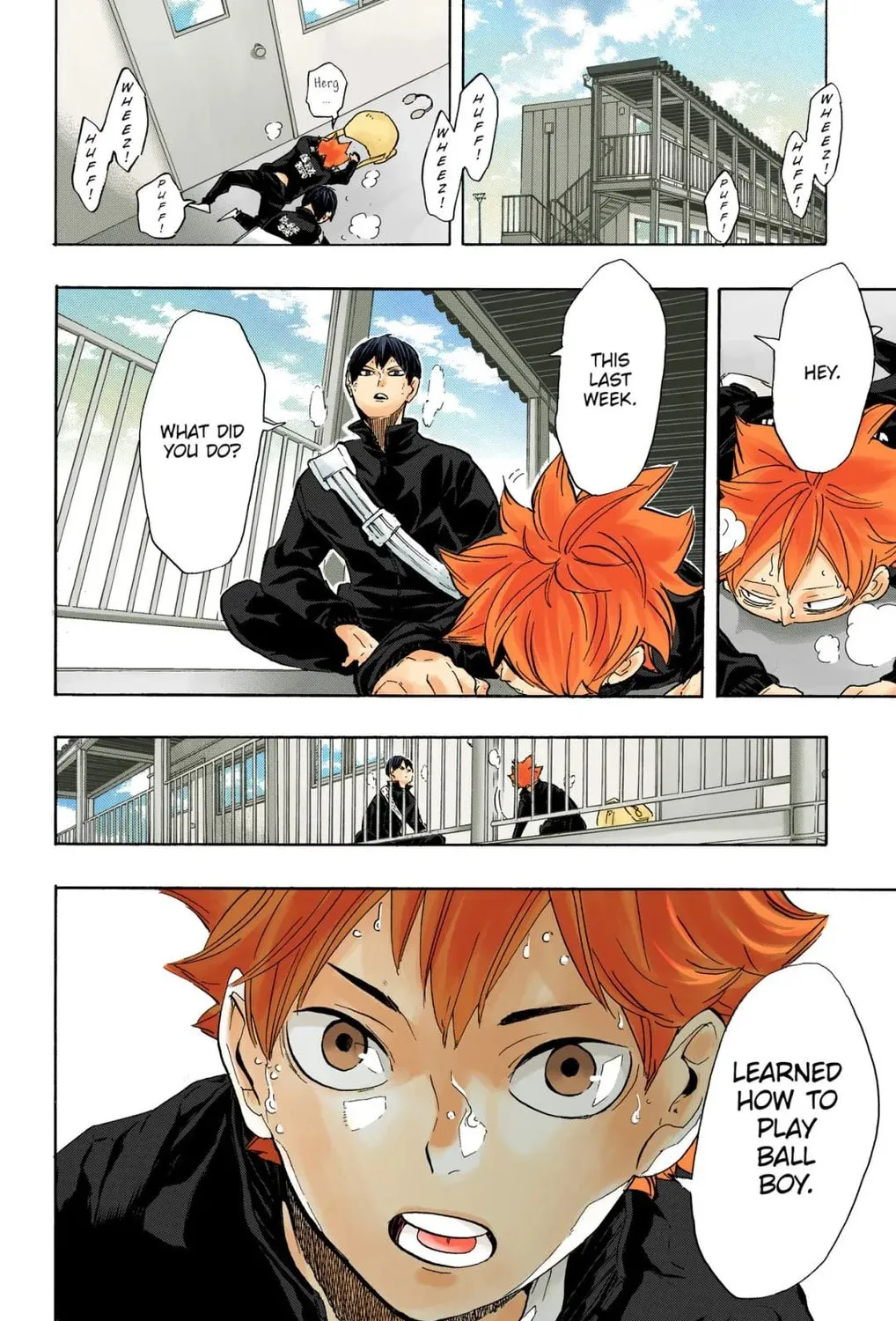 Read Haikyu!! (Official Colored) (Colored) chapter 220 image 6 on Lezhin