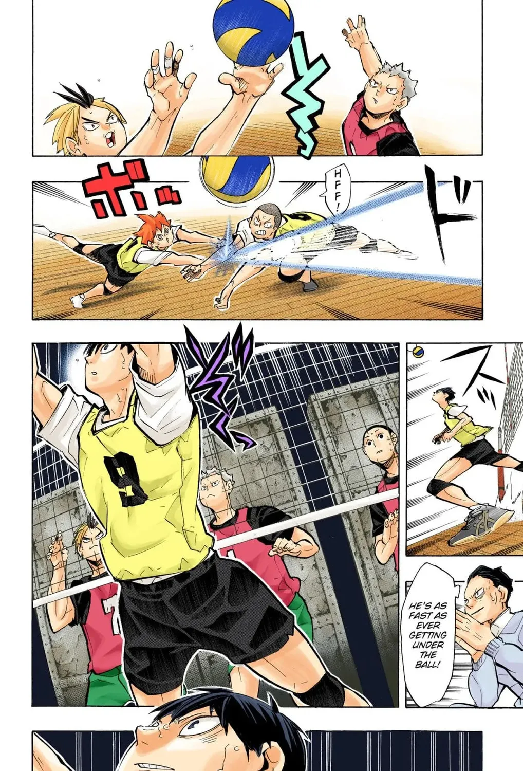 Read Haikyu!! (Official Colored) (Colored) chapter 222 image 18 on Lezhin