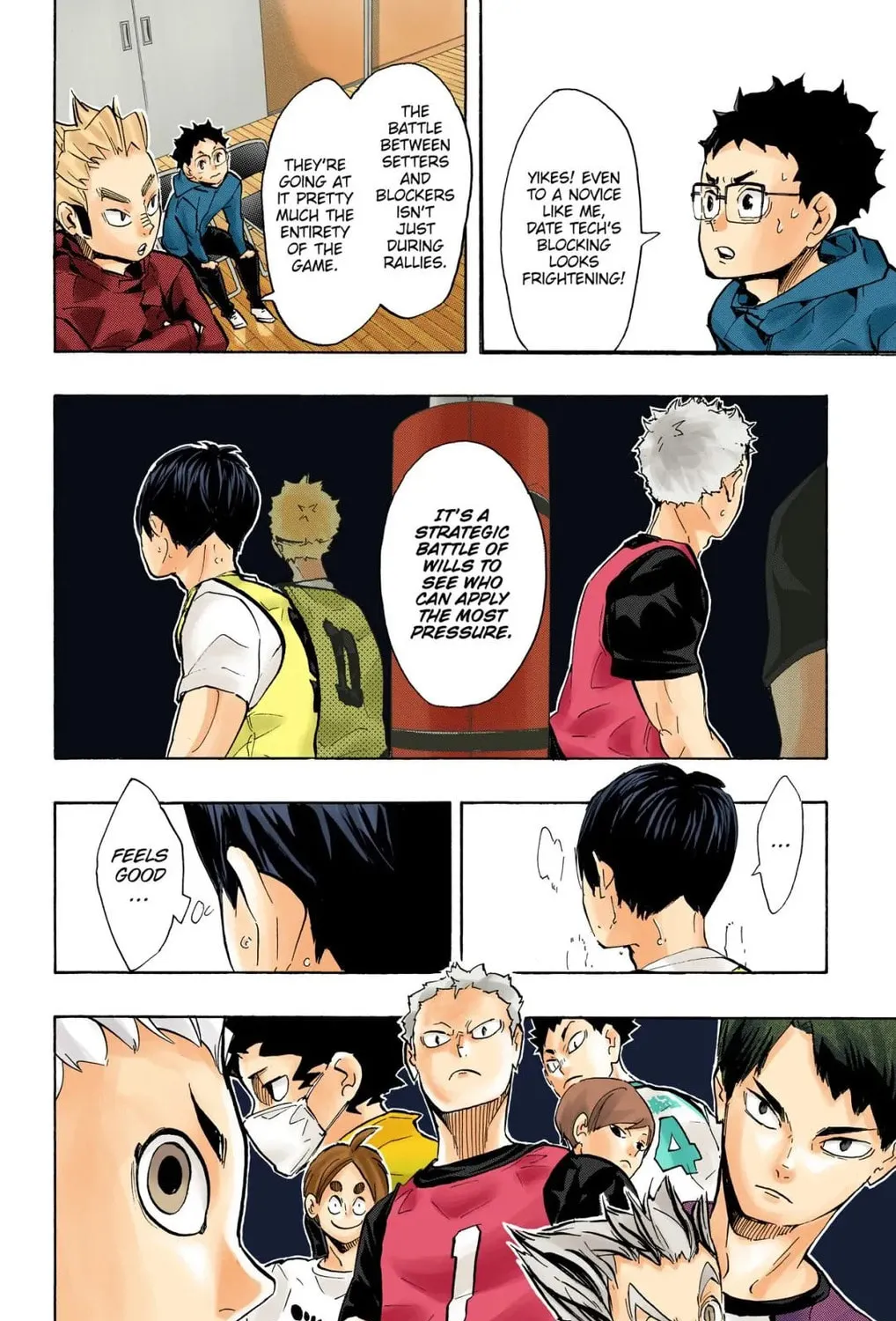 Read Haikyu!! (Official Colored) (Colored) chapter 222 image 26 on Lezhin