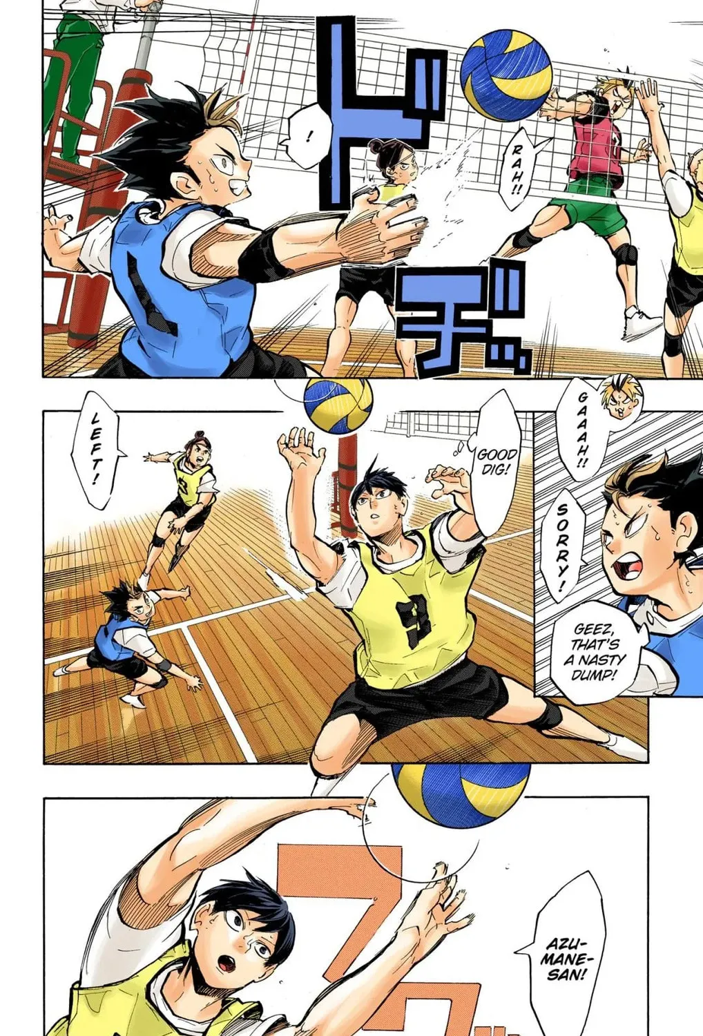 Read Haikyu!! (Official Colored) (Colored) chapter 222 image 30 on Lezhin