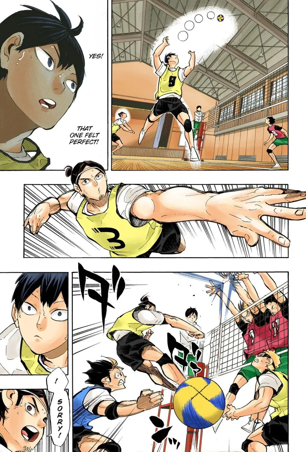 Read Haikyu!! (Official Colored) (Colored) chapter 222 image 32 on Lezhin