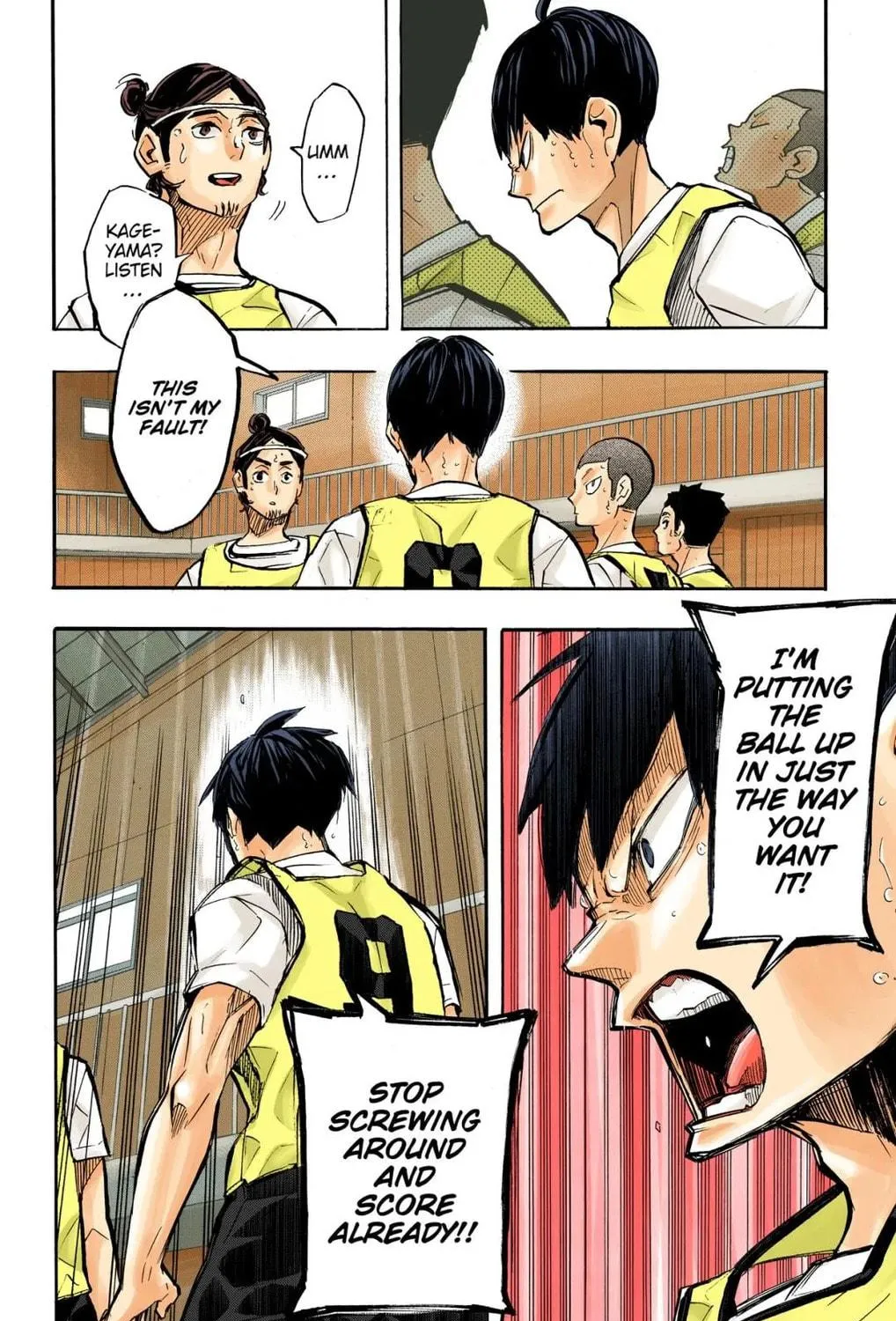 Read Haikyu!! (Official Colored) (Colored) chapter 224 image 10 on Lezhin