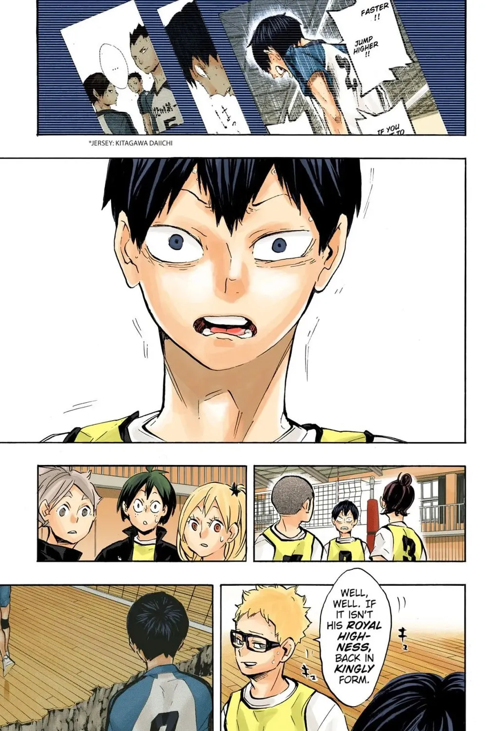 Read Haikyu!! (Official Colored) (Colored) chapter 224 image 12 on Lezhin