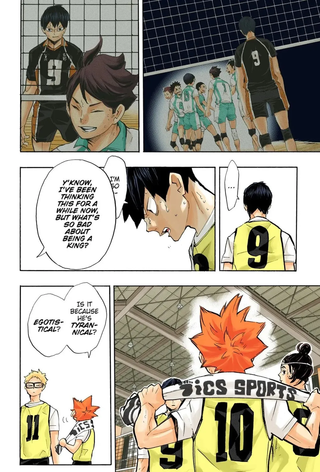 Read Haikyu!! (Official Colored) (Colored) chapter 224 image 14 on Lezhin
