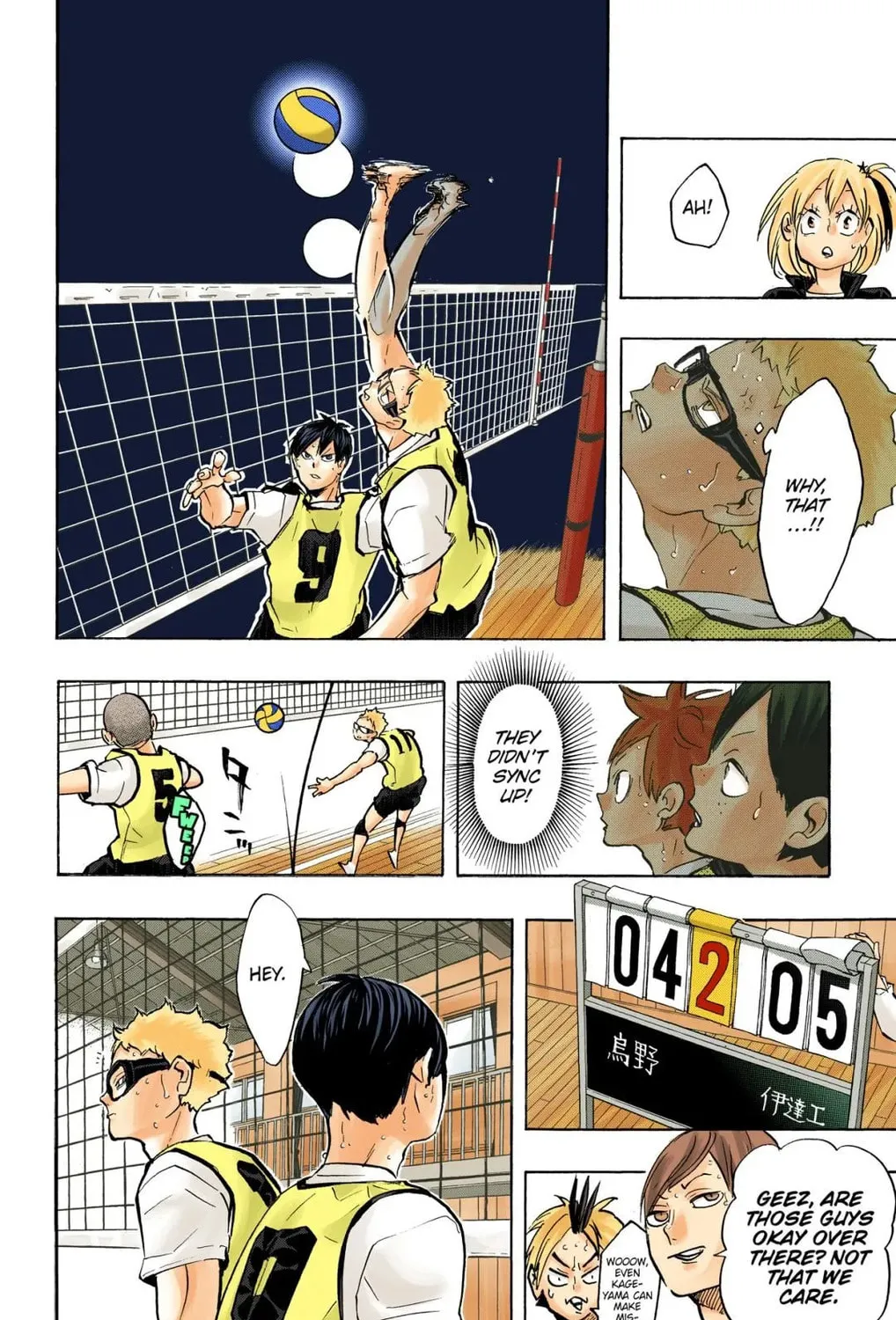 Read Haikyu!! (Official Colored) (Colored) chapter 224 image 30 on Lezhin