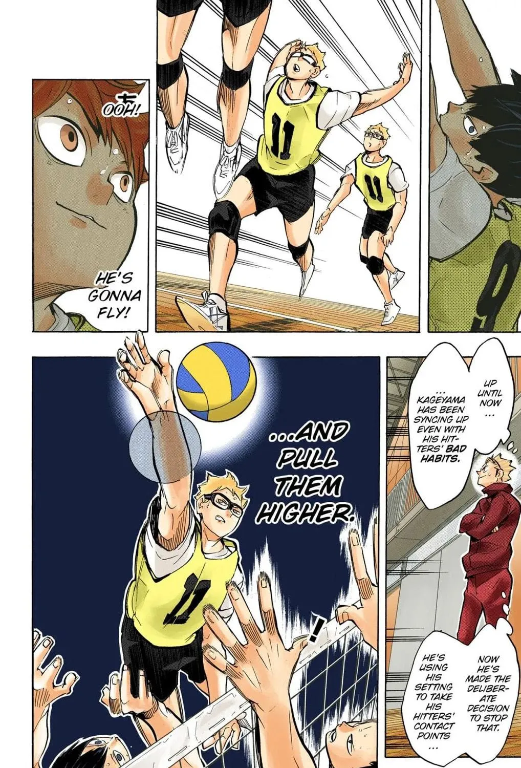 Read Haikyu!! (Official Colored) (Colored) chapter 224 image 34 on Lezhin