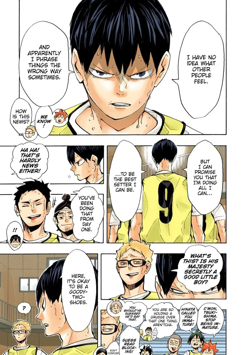 Read Haikyu!! (Official Colored) (Colored) chapter 225 image 12 on Lezhin
