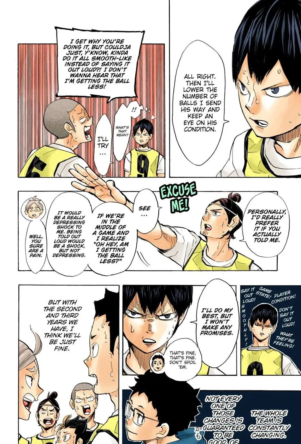Read Haikyu!! (Official Colored) (Colored) chapter 225 image 22 on Lezhin