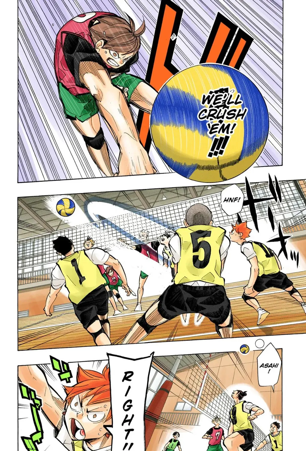 Read Haikyu!! (Official Colored) (Colored) chapter 225 image 30 on Lezhin