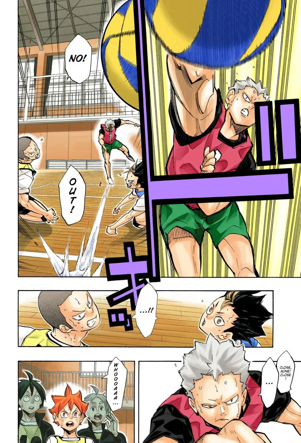 Read Haikyu!! (Official Colored) (Colored) chapter 225 image 38 on Lezhin