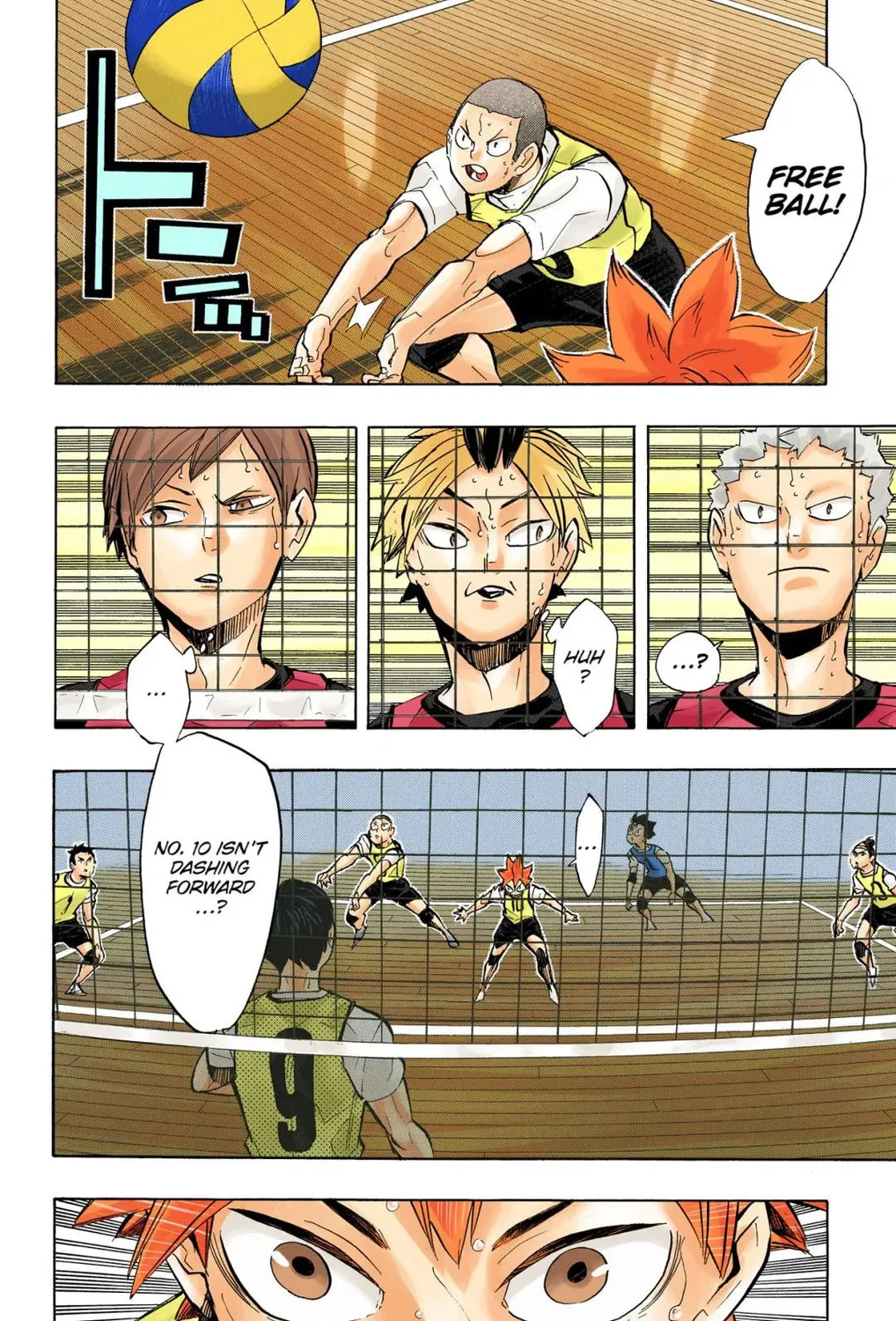 Read Haikyu!! (Official Colored) (Colored) chapter 226 image 2 on Lezhin