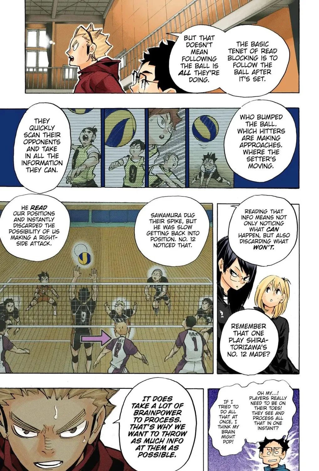 Read Haikyu!! (Official Colored) (Colored) chapter 226 image 32 on Lezhin