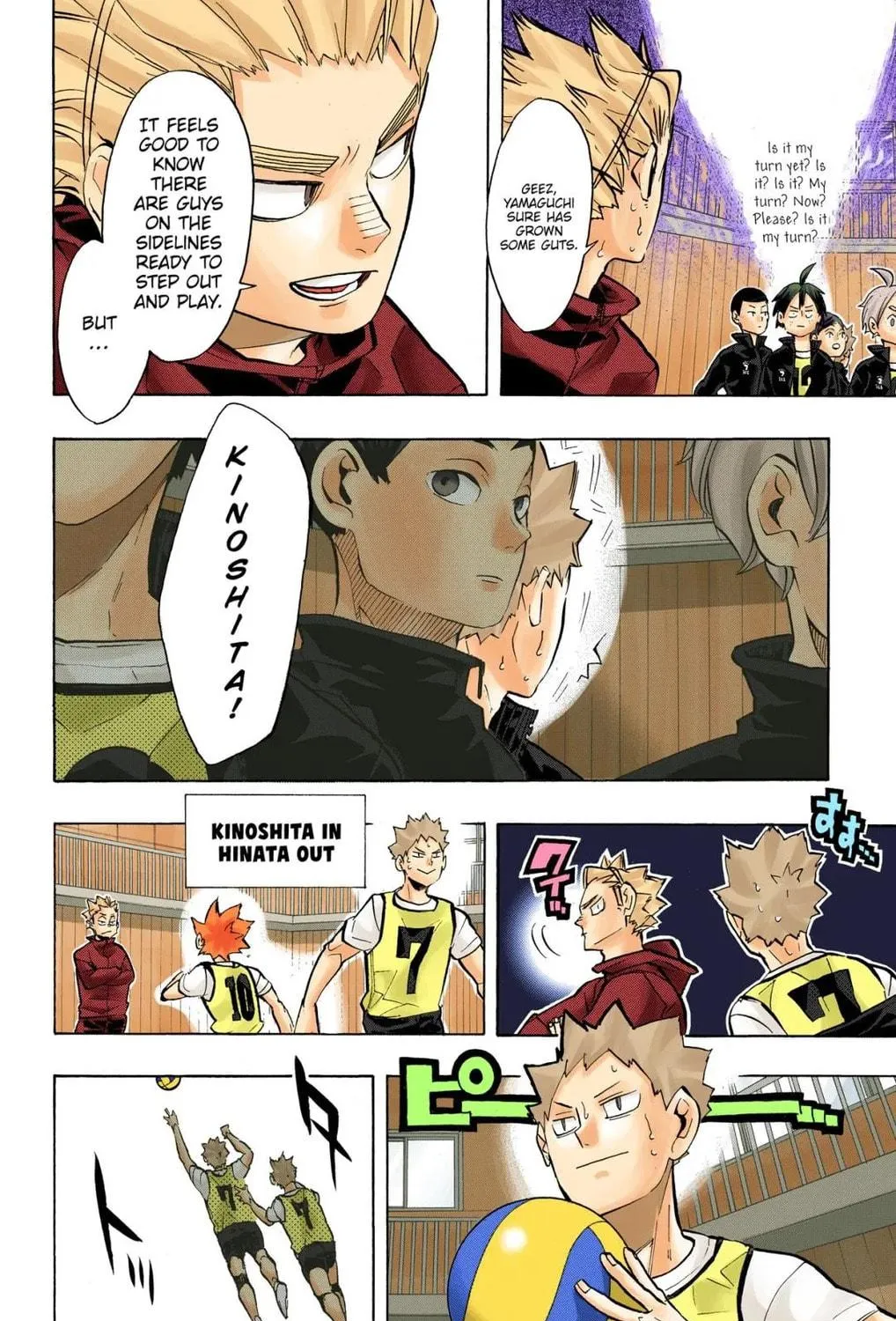 Read Haikyu!! (Official Colored) (Colored) chapter 227 image 10 on Lezhin