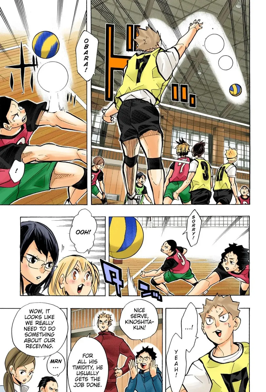 Read Haikyu!! (Official Colored) (Colored) chapter 227 image 12 on Lezhin