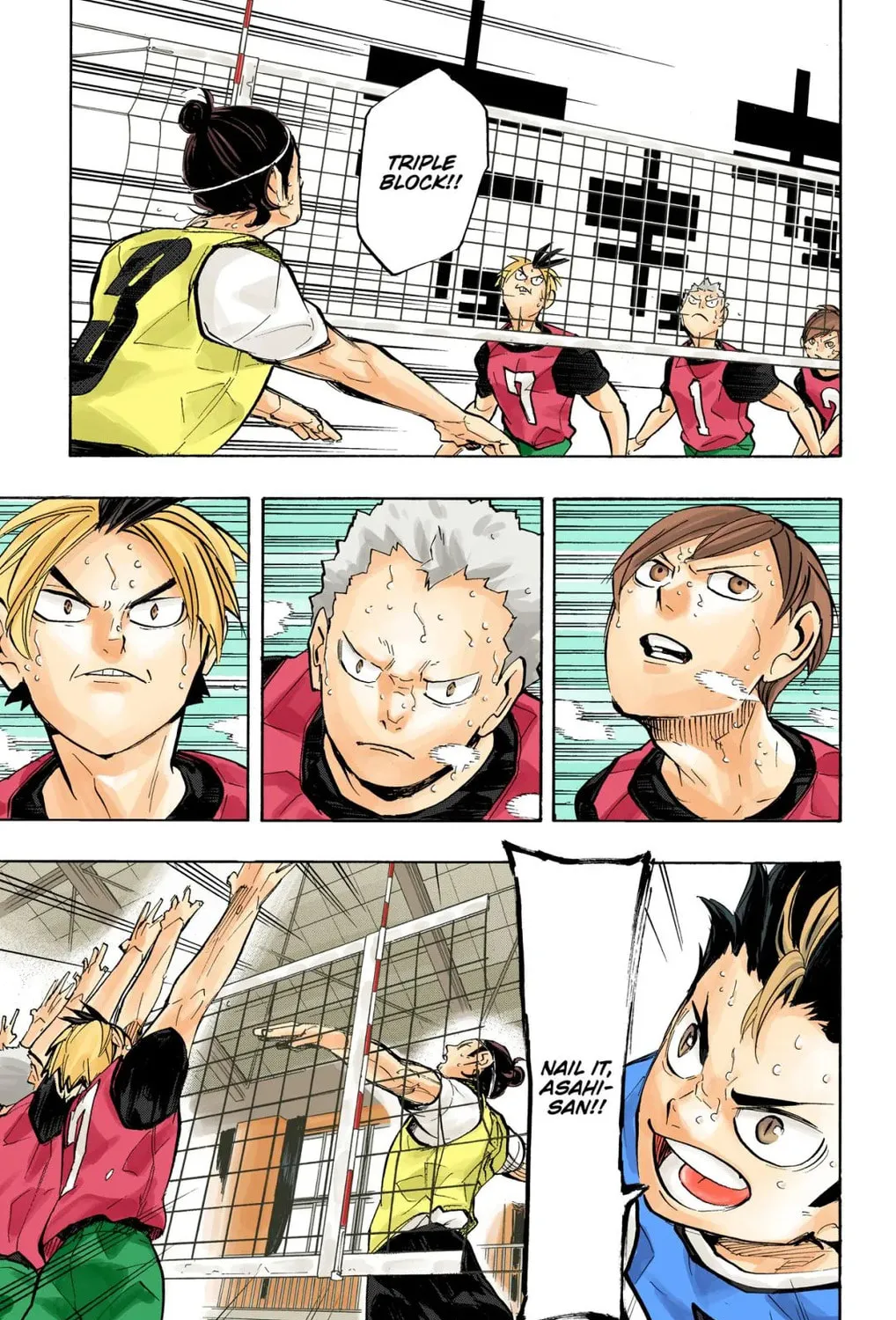 Read Haikyu!! (Official Colored) (Colored) chapter 227 image 32 on Lezhin