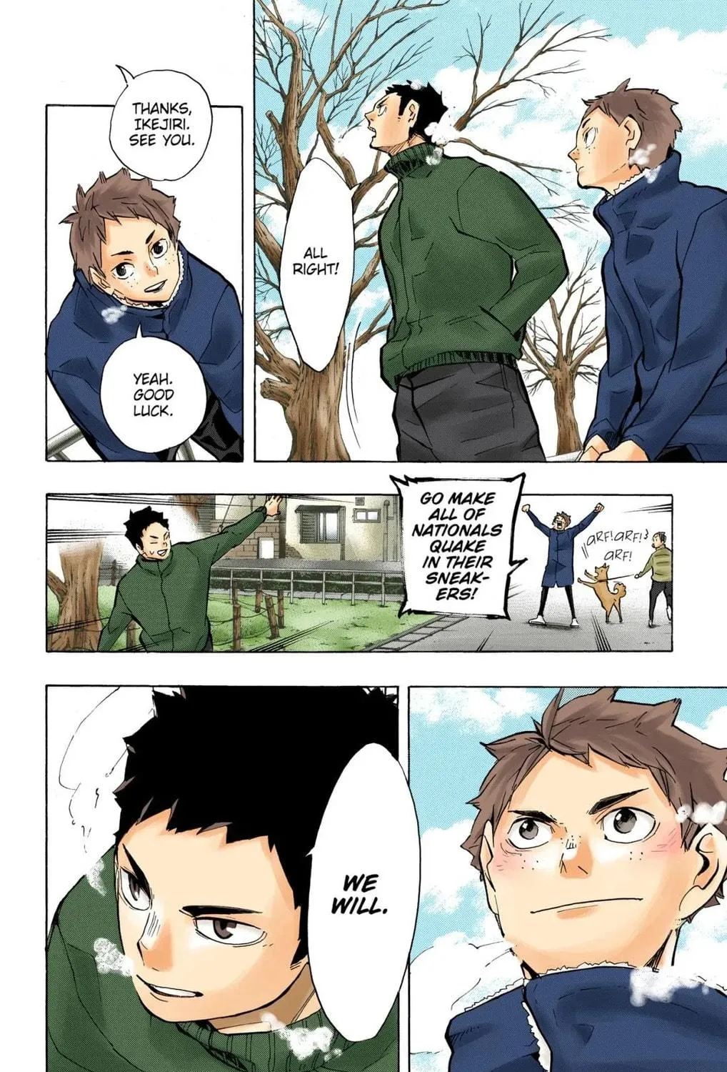 Read Haikyu!! (Official Colored) (Colored) chapter 229 image 34 on Lezhin