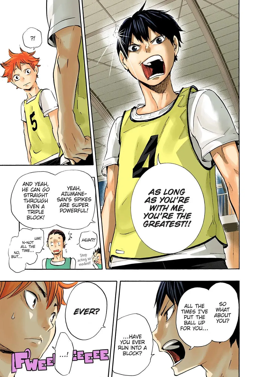 Read Haikyu!! (Official Colored) (Colored) chapter 23 image 16 on Lezhin