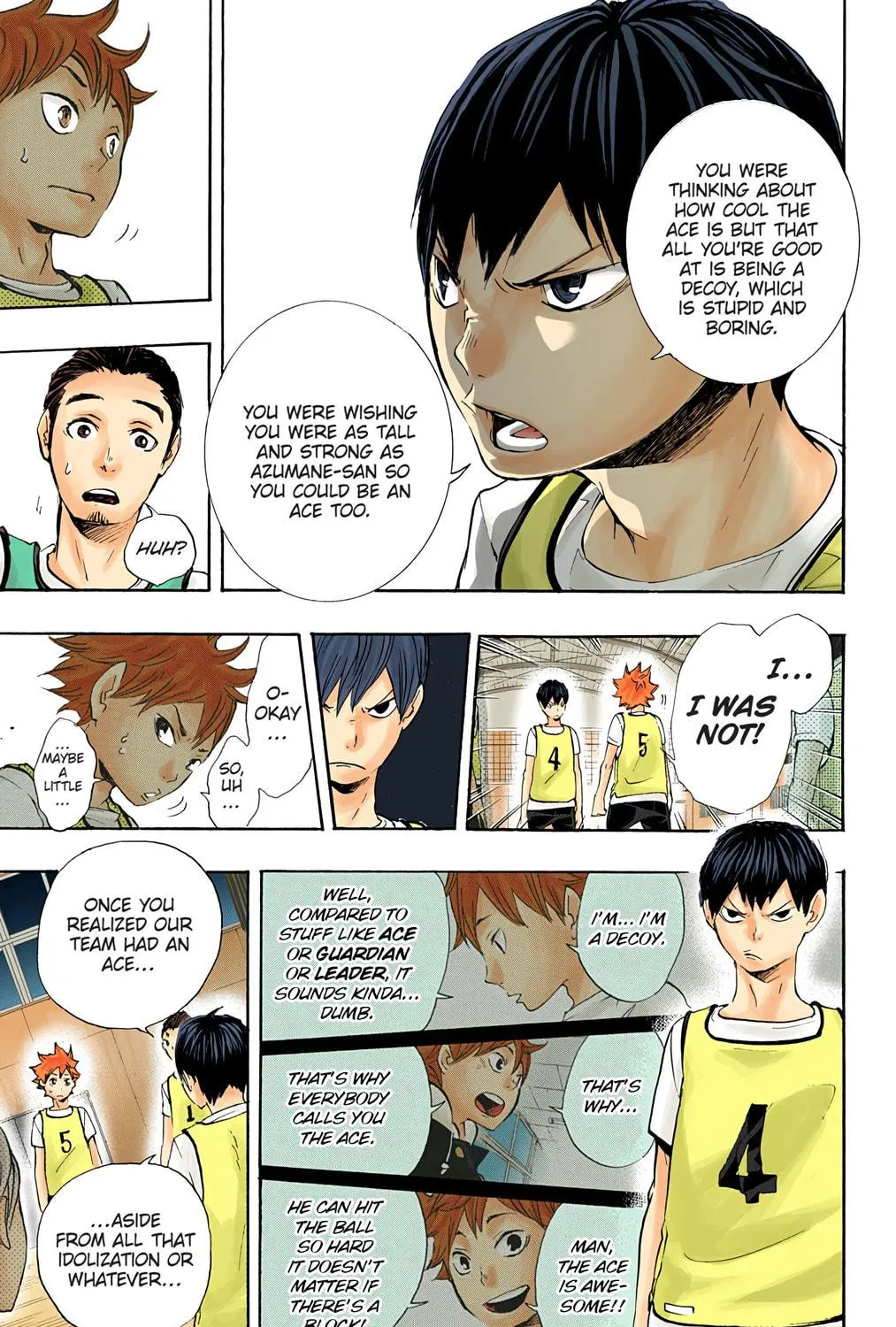 Read Haikyu!! (Official Colored) (Colored) chapter 23 image 4 on Lezhin